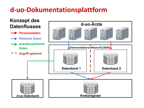 Schema des Tumordokumentations-Systems